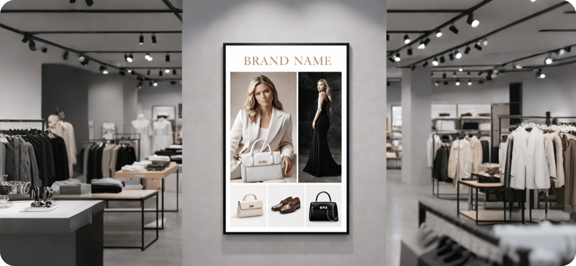 零售与广告屏幕