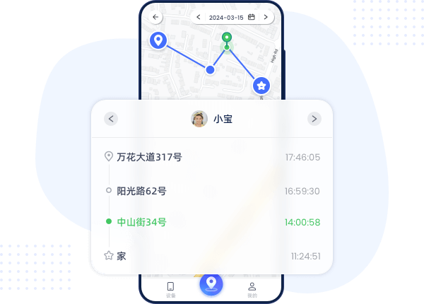 历史轨迹清晰可查