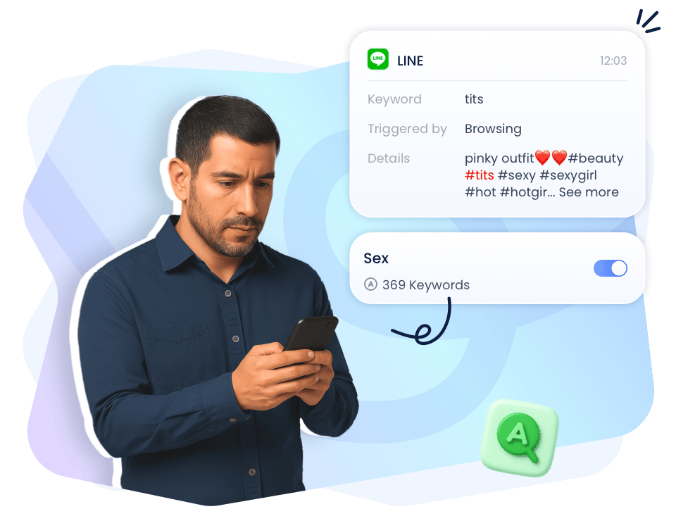 追蹤敏感關鍵字